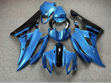 Sky Blue and Black Yamaha R6 Fairings 2006-2007 Outlets