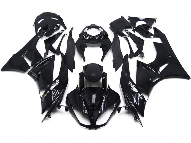 Slick Gloss Black Kawasaki ZX6R Fairings 2009-2012 Outlets Slick Gloss Black Kawasaki ZX6R Fairings 2009-2012 Outlets