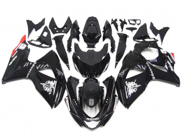 Solid Gloss Black Red style Suzuki GSXR 1000 Fairings 2009-2016 Outlets Solid Gloss Black Red style Suzuki GSXR 1000 Fairings 2009-2016 Outlets