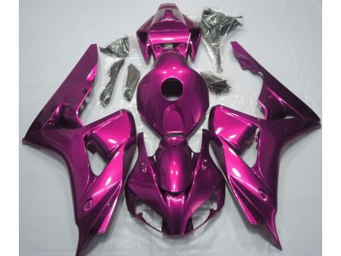Solid Pink Honda CBR1000RR Fairings 2006-2007 Outlets