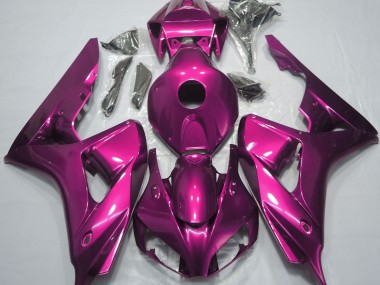 Solid Pink Honda CBR1000RR Fairings 2006-2007 Outlets