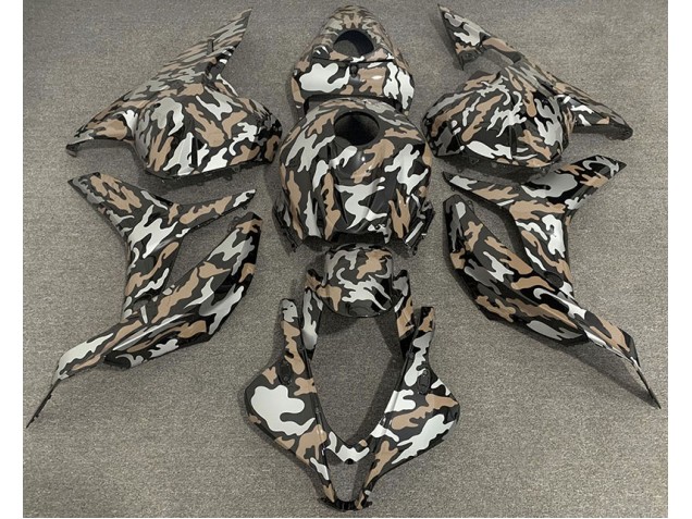 Tan and Silver Camo Honda CBR600RR Fairings 2009-2012 Outlets Tan and Silver Camo Honda CBR600RR Fairings 2009-2012 Outlets