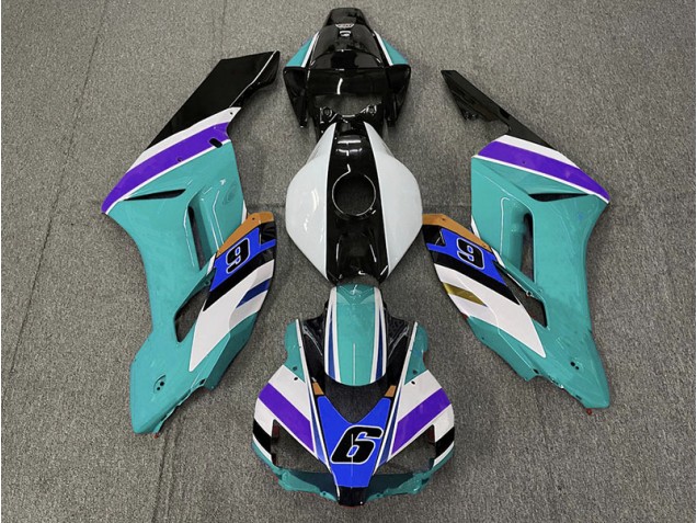 Teal 6 Honda CBR1000RR Fairings 2004-2005 Outlets Teal 6 Honda CBR1000RR Fairings 2004-2005 Outlets