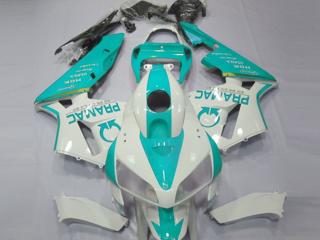 Teal Custom Honda CBR600RR Fairings 2005-2006 Outlets Teal Custom Honda CBR600RR Fairings 2005-2006 Outlets