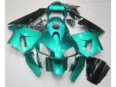 Teal Plain Honda CBR600RR Fairings 2003-2004 Outlets