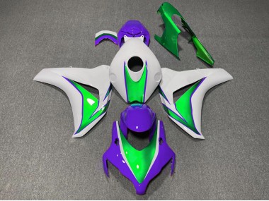 The Joker Green and Purple Gloss Honda CBR1000RR Fairings 2008-2011 Outlets