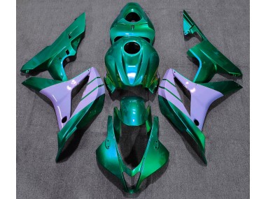 Turquoise and Milky Purple Honda CBR600RR Fairings 2007-2008 Outlets