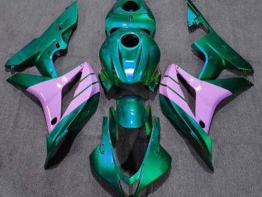 Turquoise and Pink Honda CBR600RR Fairings 2007-2008 Outlets