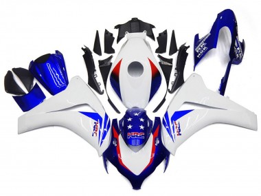 Vibrant Blue Star Honda CBR1000RR Fairings 2008-2011 Outlets