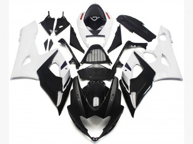 Vibrant Gloss Blue and Matte Black Suzuki GSXR 1000 Fairings 2005-2006 Outlets