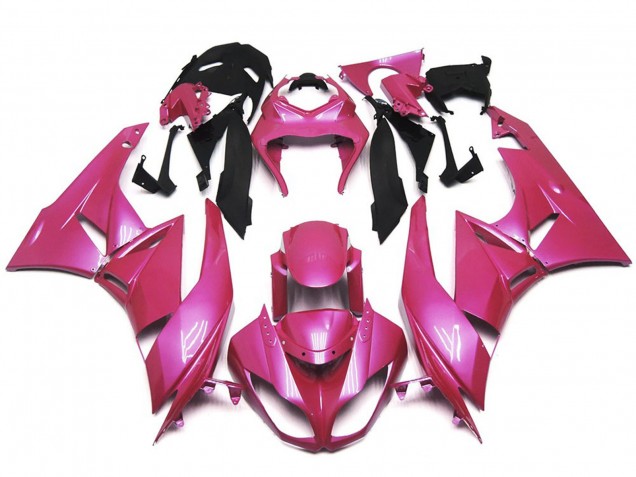 Vibrant Gloss Pink Kawasaki ZX6R Fairings 2009-2012 Outlets Vibrant Gloss Pink Kawasaki ZX6R Fairings 2009-2012 Outlets