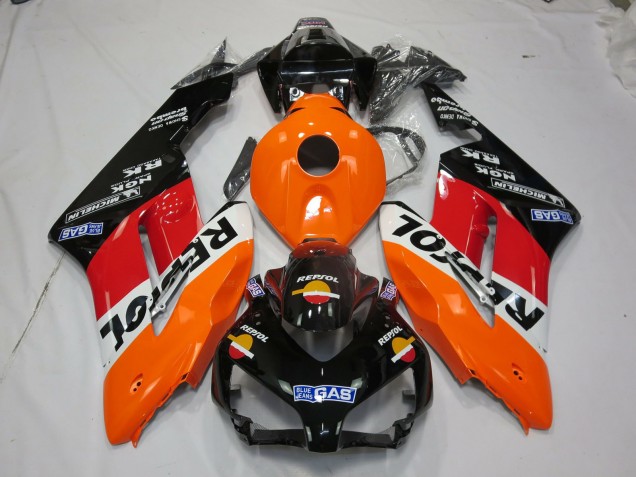 Vibrant Repsol (w) Logos Honda CBR1000RR Fairings 2004-2005 Outlets