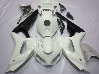White and Black Honda CBR1000RR Fairings 2006-2007 Outlets