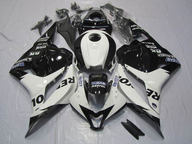 White and Black Repsol Honda CBR600RR Fairings 2009-2012 Outlets White and Black Repsol Honda CBR600RR Fairings 2009-2012 Outlets
