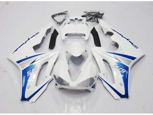 White and Blue Style Triumph Daytona 675 Fairings 2006-2008 Outlets White and Blue Style Triumph Daytona 675 Fairings 2006-2008 Outlets