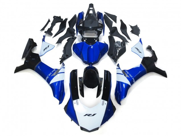White and Blue Yamaha R1 Fairings 2015-2019 Outlets White and Blue Yamaha R1 Fairings 2015-2019 Outlets