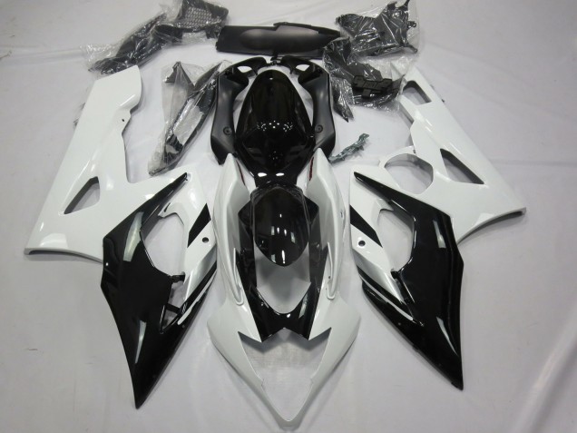 White Black and Silver Suzuki GSXR 1000 Fairings 2005-2006 Outlets White Black and Silver Suzuki GSXR 1000 Fairings 2005-2006 Outlets
