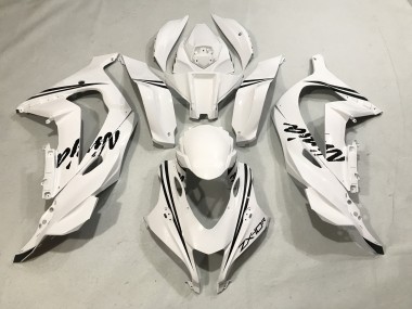 White Ninja Kawasaki ZX10R Fairings 2016-2019 Outlets