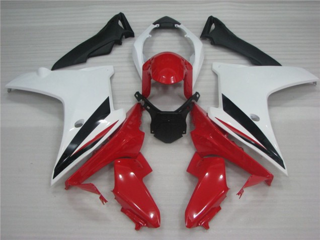 White Red and Black Honda CBR600F Fairings 2011-2012 Outlets White Red and Black Honda CBR600F Fairings 2011-2012 Outlets