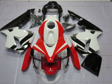 White Red and Black OEM Honda CBR600RR Fairings 2003-2004 Outlets