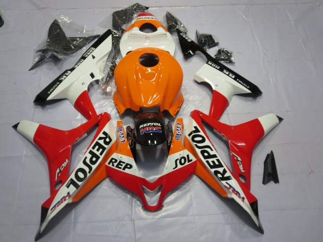 White Repsol Honda CBR600RR Fairings 2007-2008 Outlets White Repsol Honda CBR600RR Fairings 2007-2008 Outlets