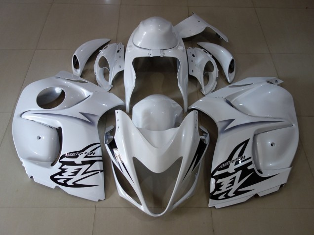 White Suzuki GSXR 1300 Fairings 2008-2019 Outlets White Suzuki GSXR 1300 Fairings 2008-2019 Outlets