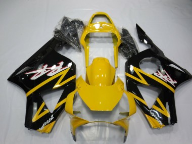 Yellow and Black Honda CBR954 Fairings 2002-2003 Outlets