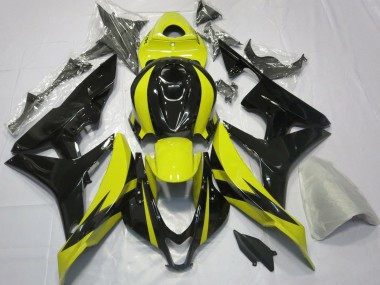 Yellow and Black OEM Design Honda CBR600RR Fairings 2007-2008 Outlets