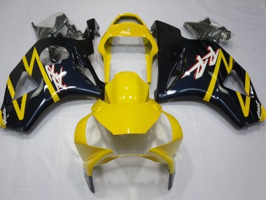 Yellow Black Honda CBR954 Fairings 2002-2003 Outlets