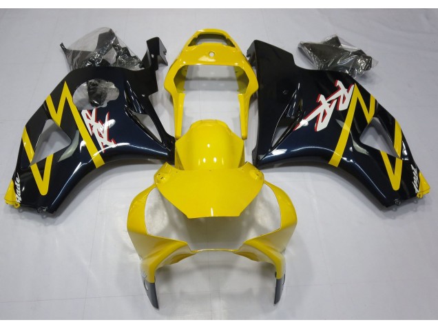 Yellow Black Honda CBR954 Fairings 2002-2003 Outlets Yellow Black Honda CBR954 Fairings 2002-2003 Outlets