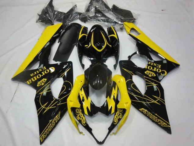Yellow Corona Suzuki GSXR 1000 Fairings 2005-2006 Outlets Yellow Corona Suzuki GSXR 1000 Fairings 2005-2006 Outlets