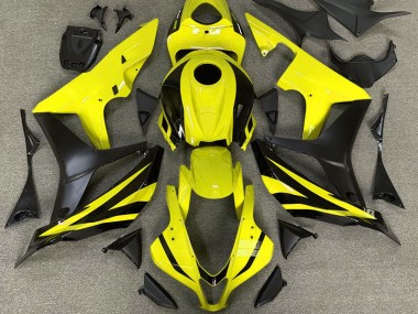 Yellow OEM Style Honda CBR600RR Fairings 2007-2008 Outlets
